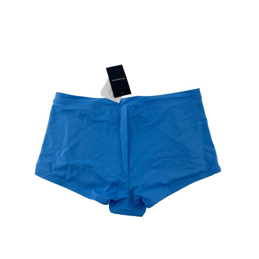 Fabletics Women's Malibu Blue Neon Classic White Swim Shorts Size L - Picture 6 of 8